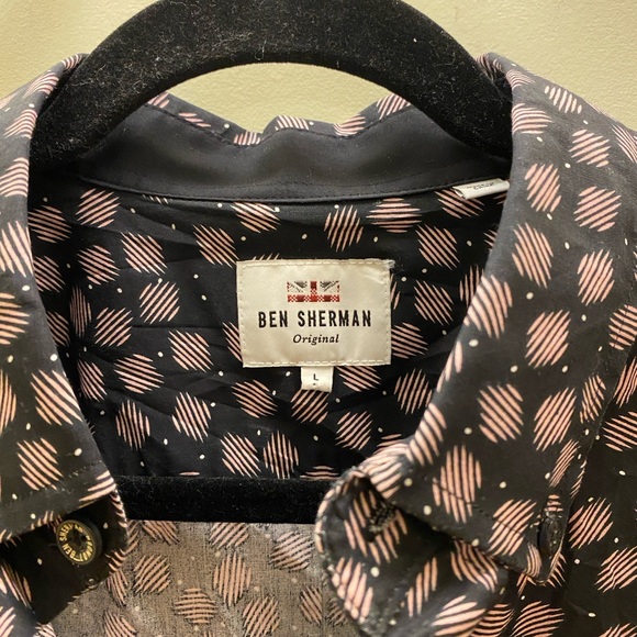 Ben Sherman Size Large Mens button up - Picture 2 of 3